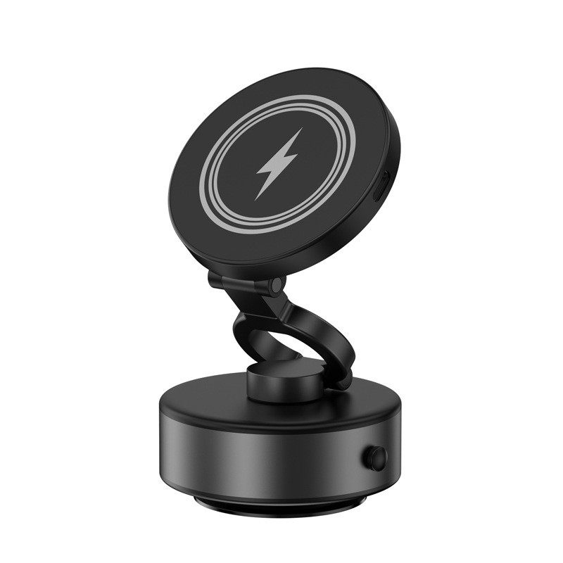 Support Téléphone Magnétique Voiture avec Charge Sans Fil et Angle de Vision - Photo 13 sur 14