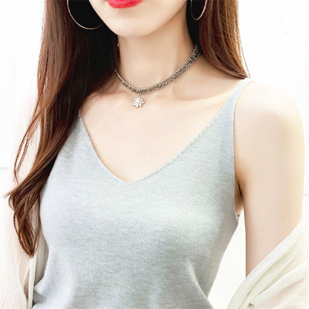 Lightweight Womens Knitted Camisole Vest for Spring and Summer Outfits