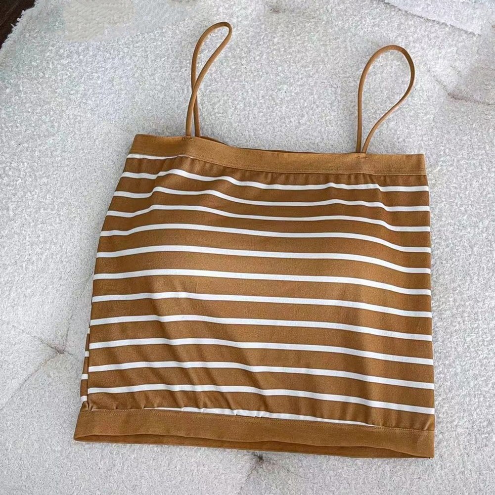 Sophisticated Striped Camisole Vest Designed for All Seasons Wearability - Picture 21 of 21