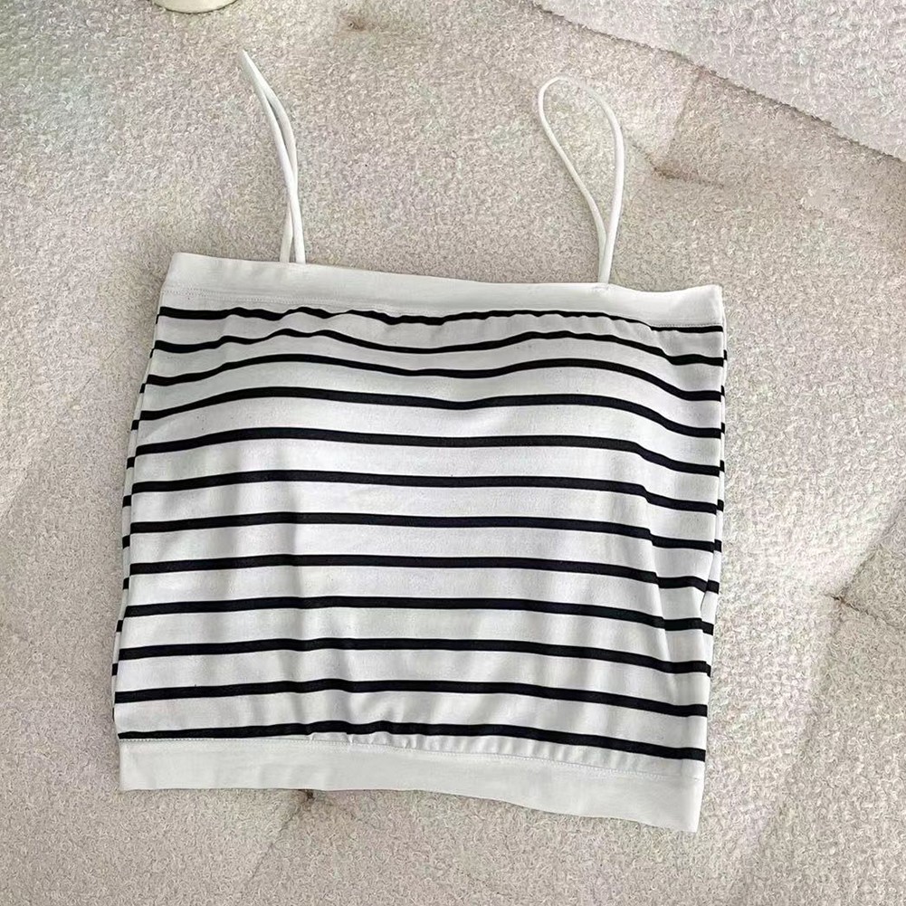 Sophisticated Striped Camisole Vest Designed for All Seasons Wearability - Picture 13 of 21
