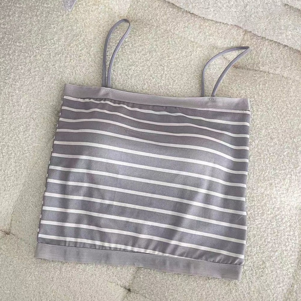 Sophisticated Striped Camisole Vest Designed for All Seasons Wearability - Picture 20 of 21