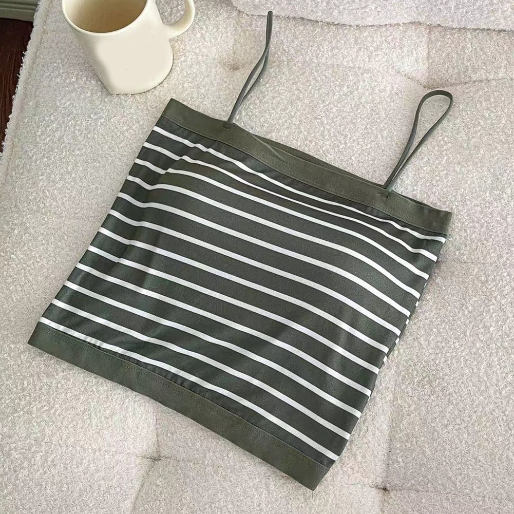 Sophisticated Striped Camisole Vest Designed for All Seasons Wearability - Picture 19 of 21