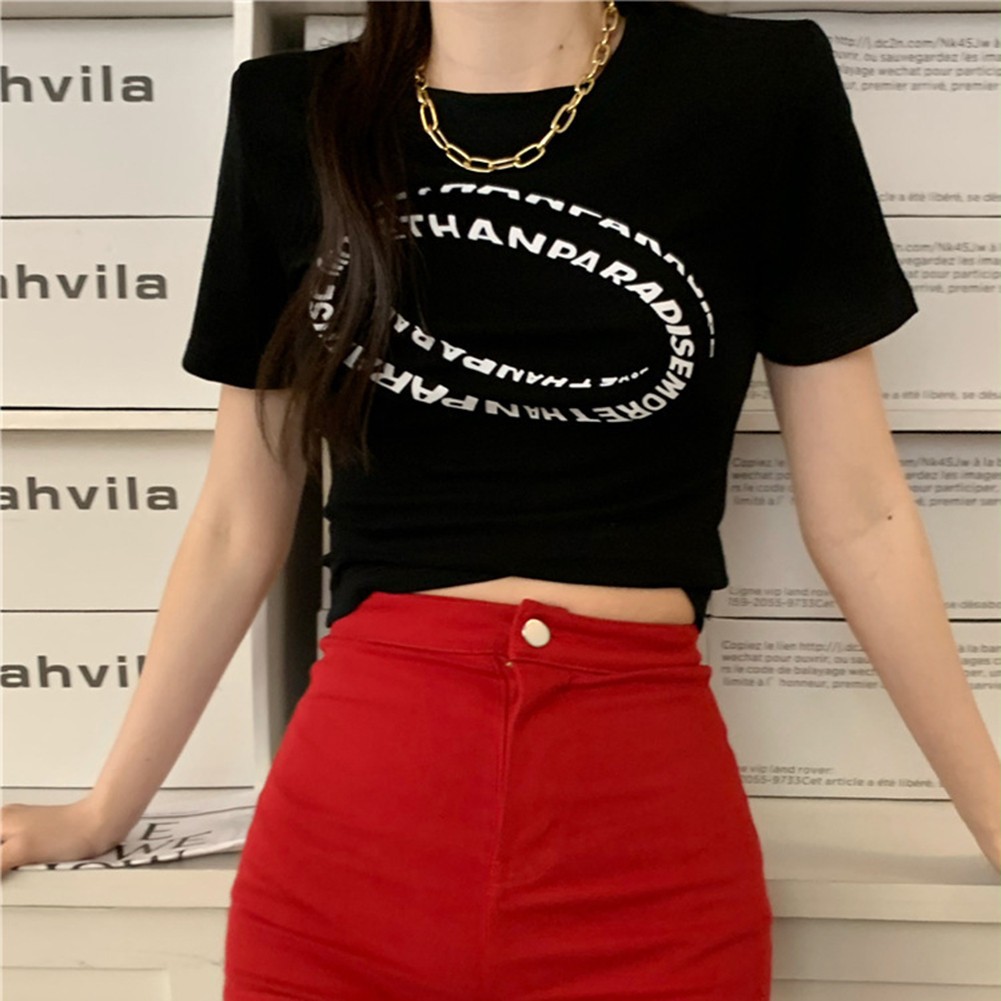 Womens Stylish Tee Showcasing a Fun Retro Graphic in a Comfortable Cut - Picture 13 of 32