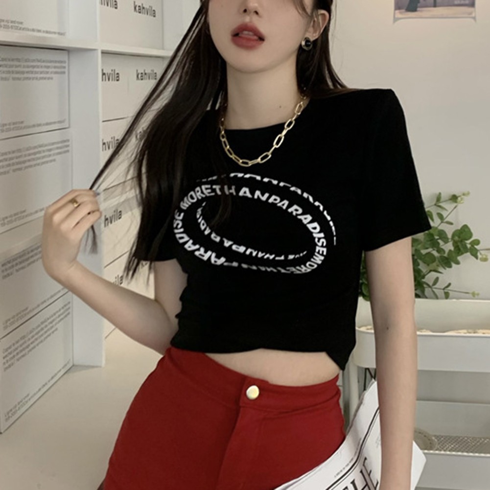 Womens Stylish Tee Showcasing a Fun Retro Graphic in a Comfortable Cut - Picture 14 of 32
