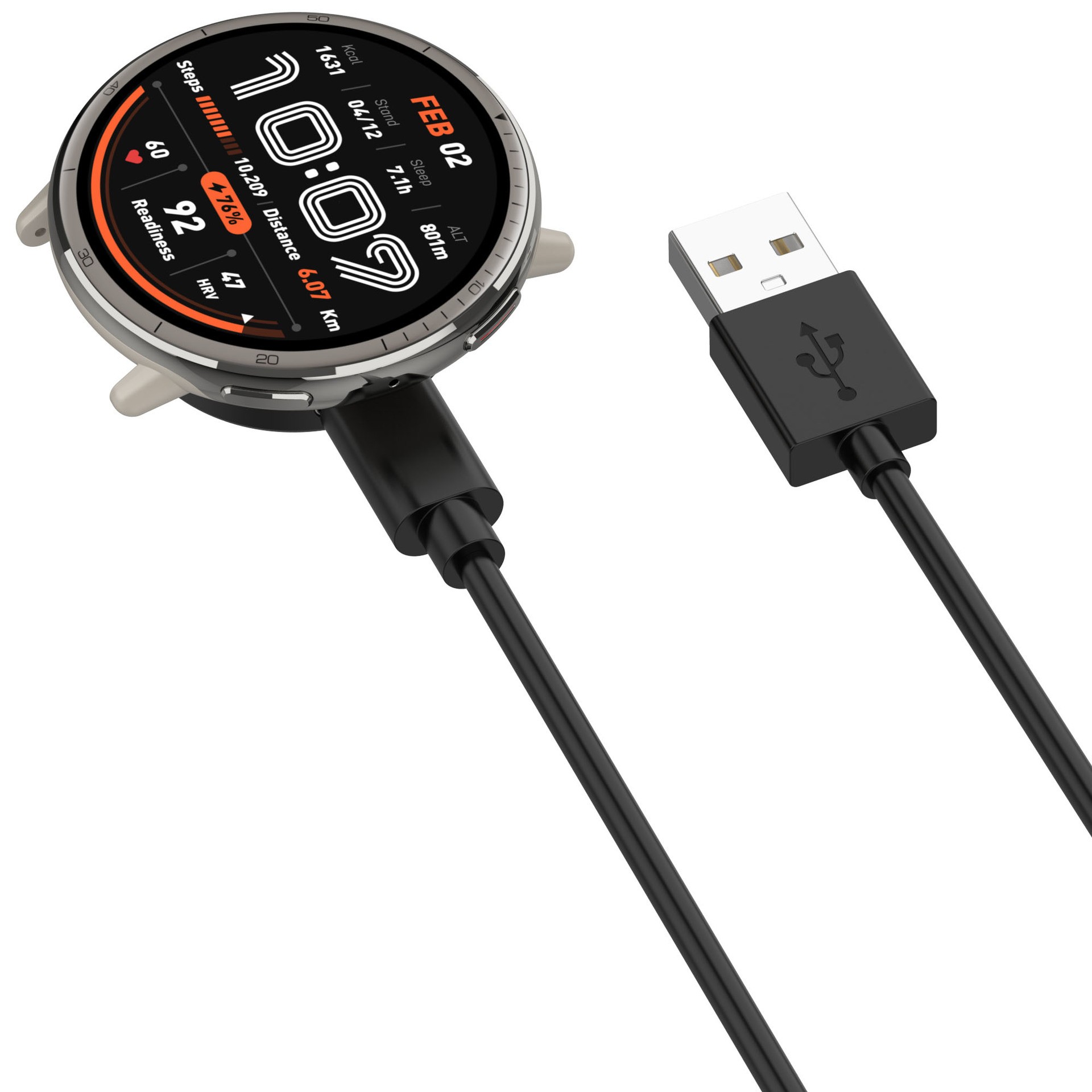 Praktische Ladel?sung f??r Amazfit Active 2 Compact Charger Dock - Zdjęcie 36 z 36