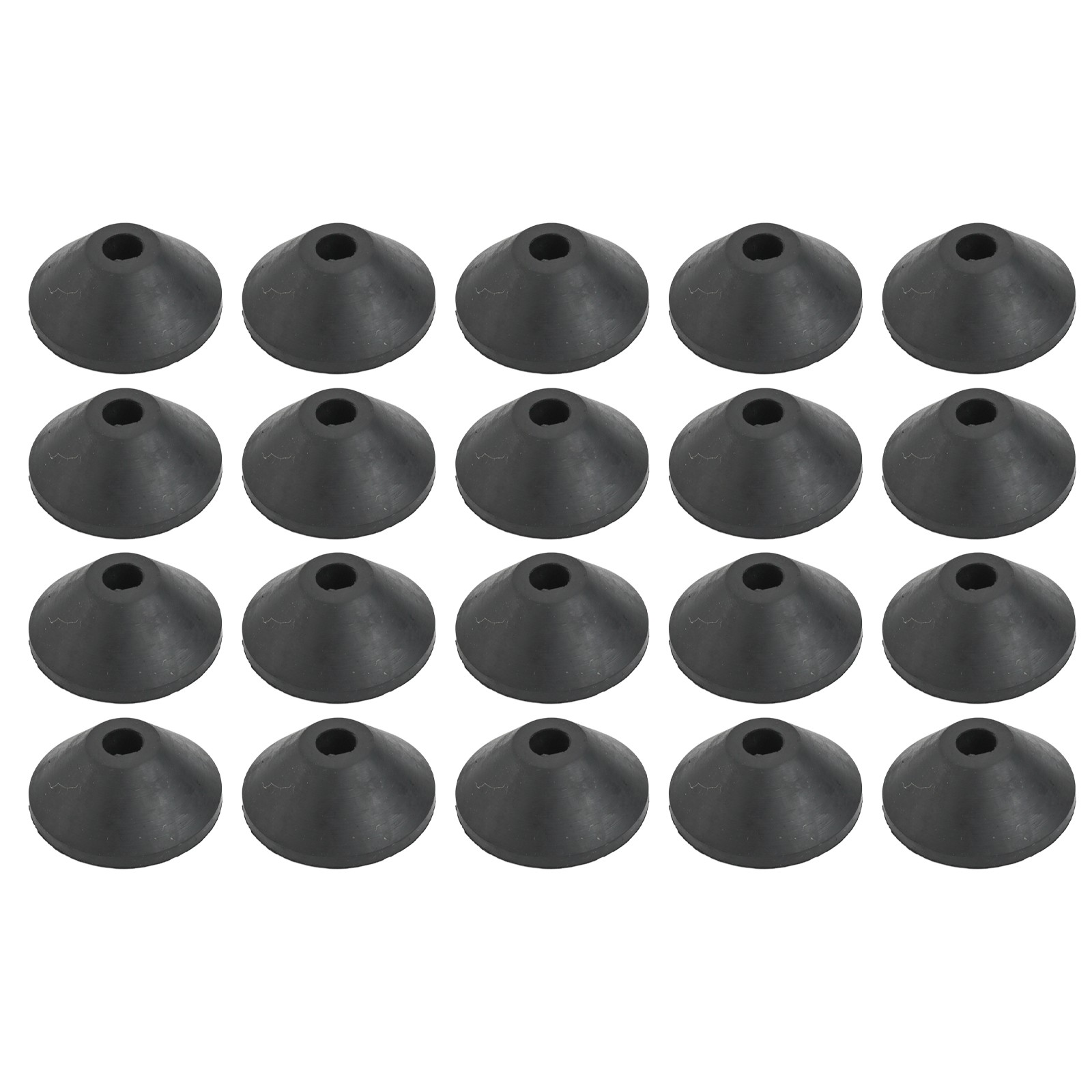 Sustainable Solution 20PCS Cone Shaped Sealing Gaskets in SBR Material