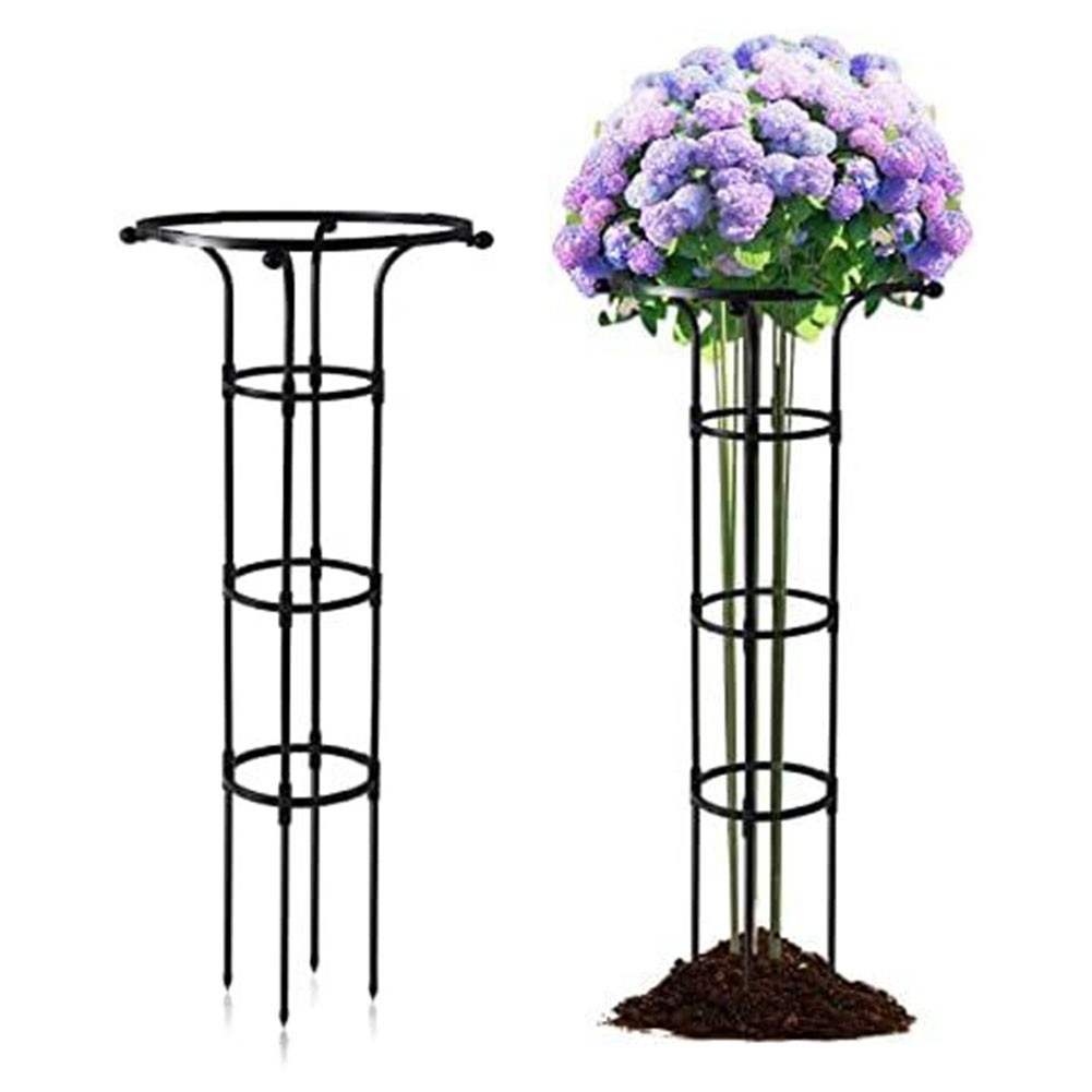 Treillis de jardin noir réglable pour plantes achats grimpantes différentes tailles offertes