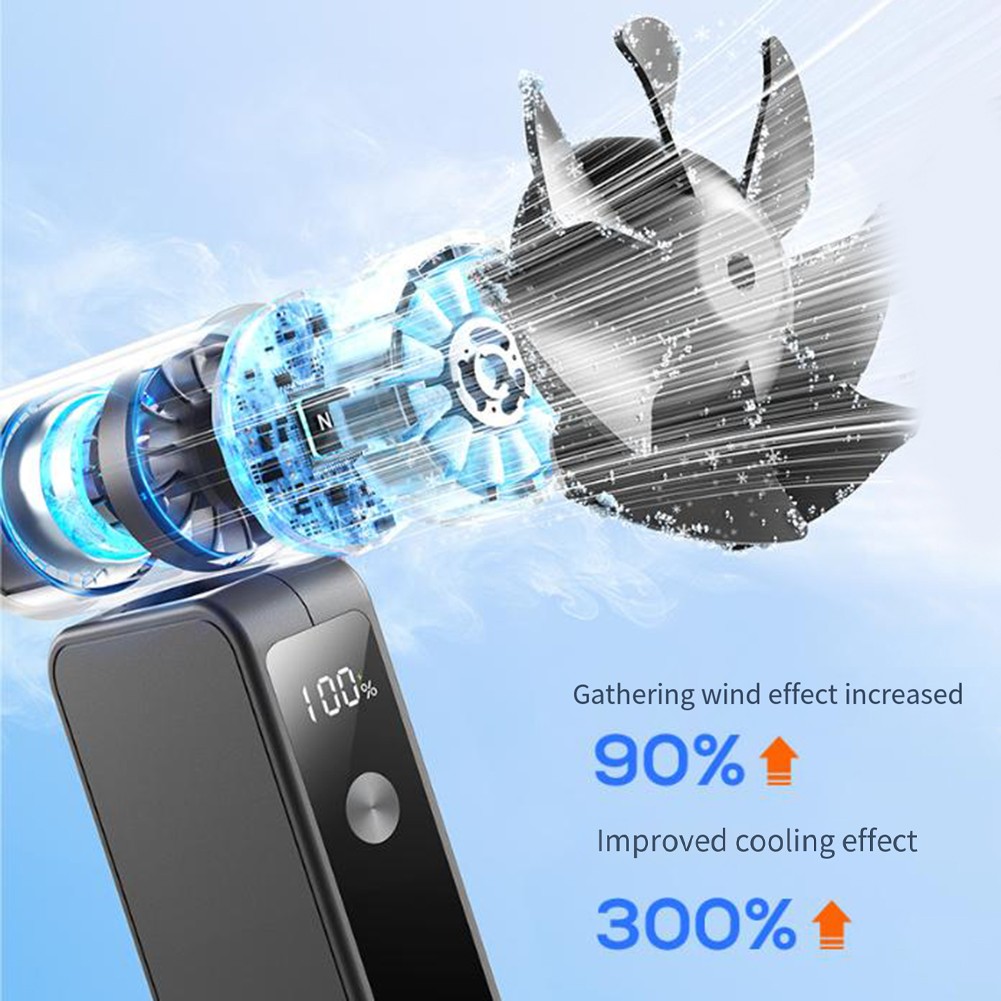 Travel Friendly Miniature USB Charging fan High Power Low Noise Design - Picture 23 of 28