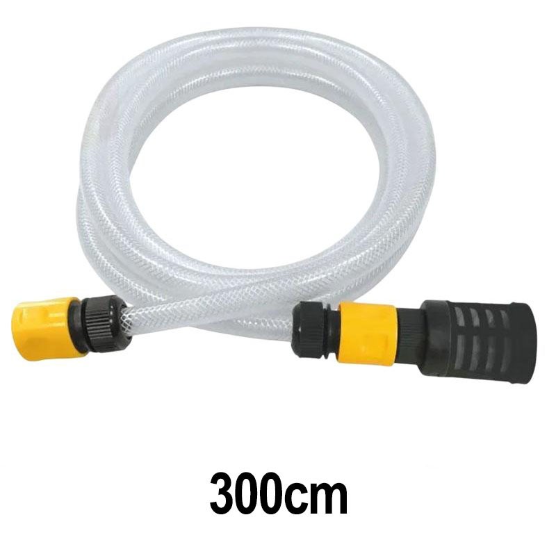 Tubo Aspirazione Acqua con Kit Filtro per Pulizia Giardino Esterno 200cm o 300cm - Foto 14 di 18