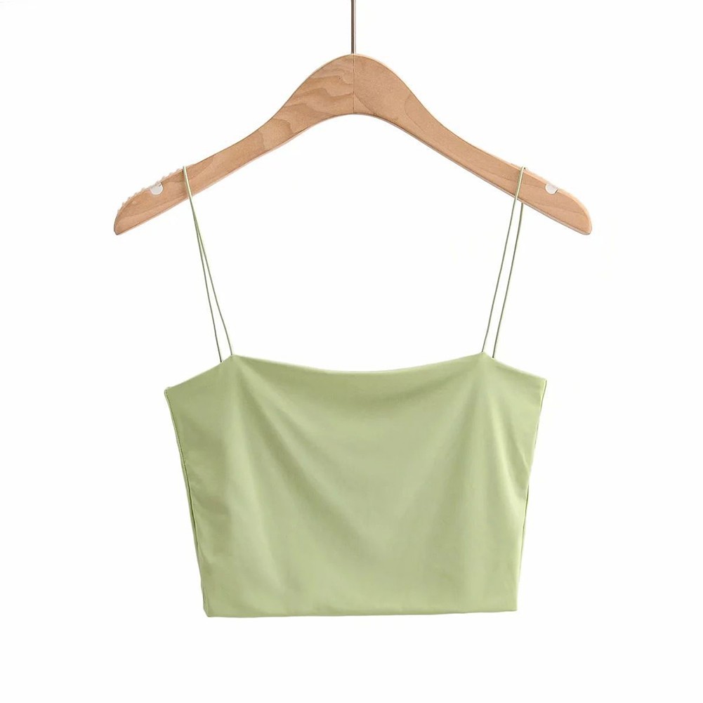 Spring Summer Womens Xiamei Backless Top with Slim Fit and Spaghetti Straps - Picture 13 of 18