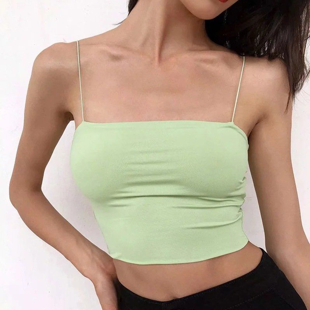 Spring Summer Womens Xiamei Backless Top with Slim Fit and Spaghetti Straps - Picture 14 of 18