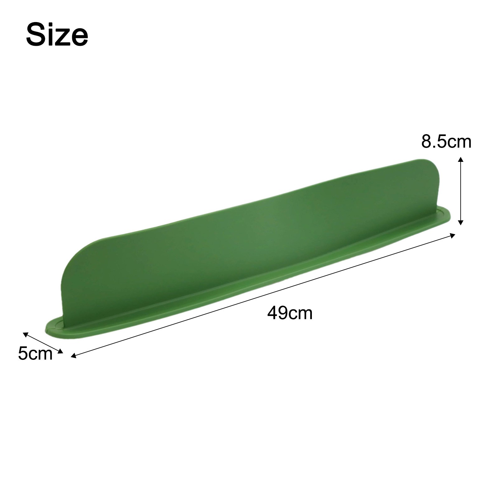 For Bathroom Silicone Sink Splash Guard Smooth Cutting Edges 2024 Easy To Install
