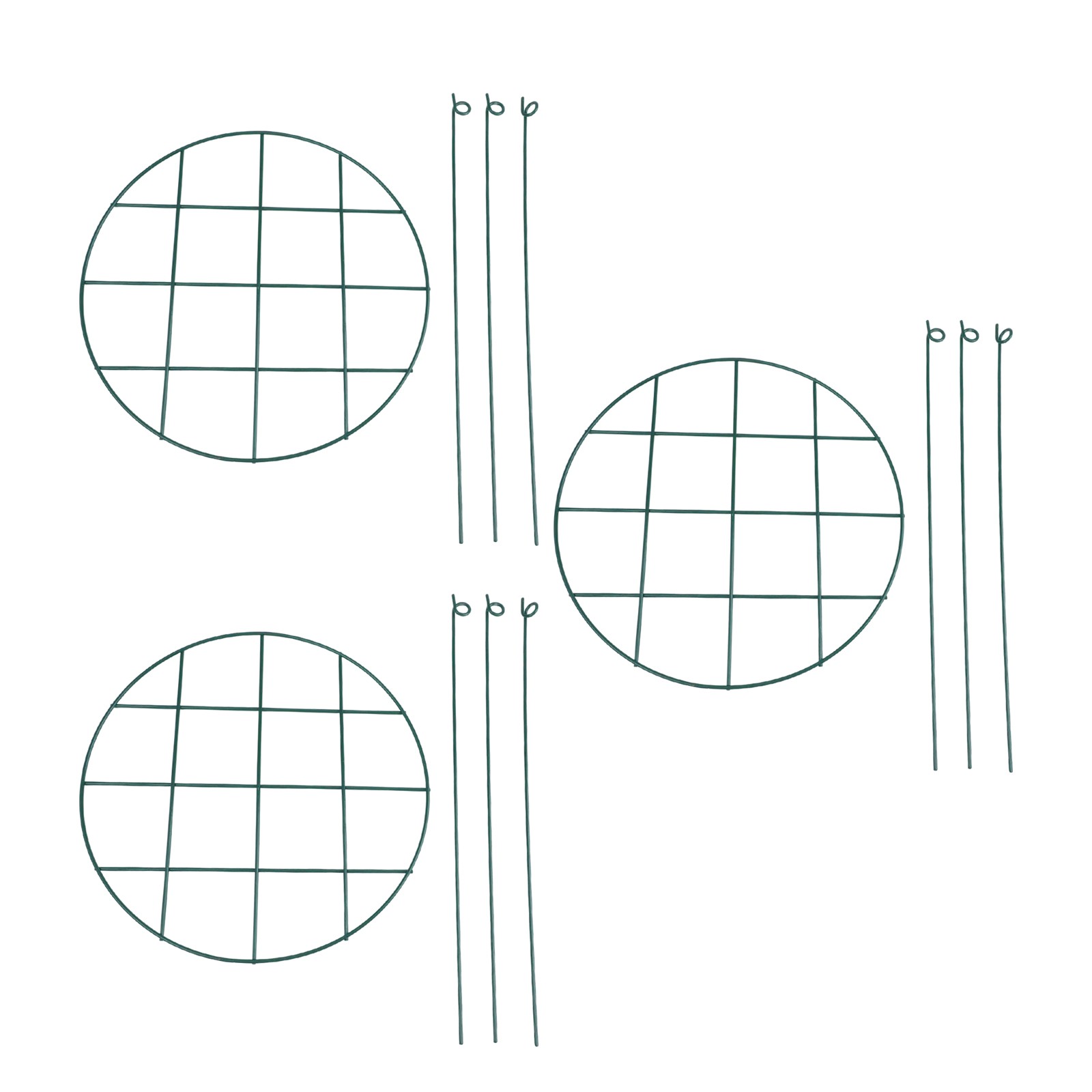 For Garden Plant Support Cages 3 Pack for Healthy Growth and Stability - Picture 43 of 47