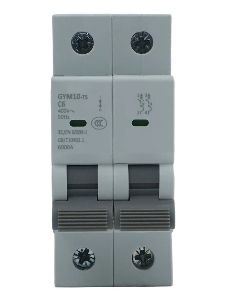 AC MCB 2-polig 20A 6kA Kurvenschalter für maximale Anschlussmöglichkeit von 16 - Produktbild 10