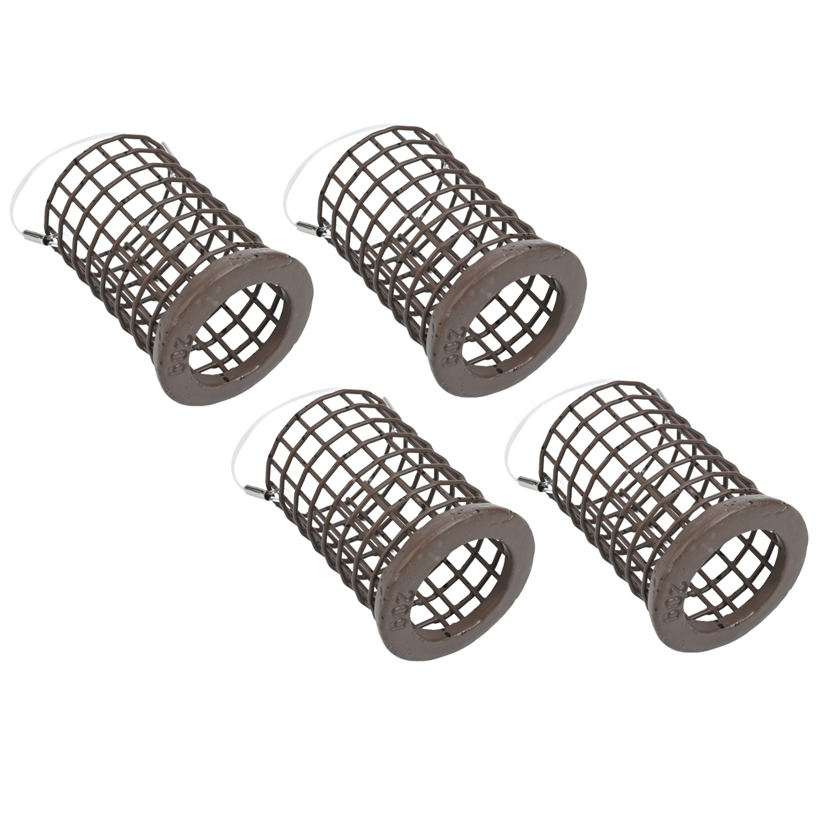 Efficient Bait Cage System for Fish Attracting Includes Four Pieces Design