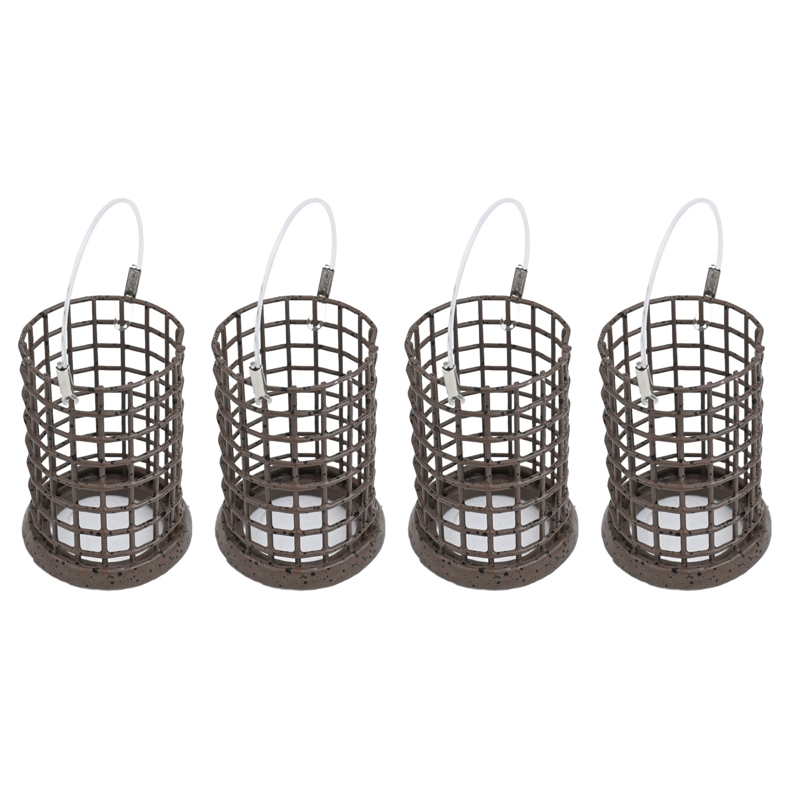 Efficient Bait Cage System for Fish Attracting Includes Four Pieces Design