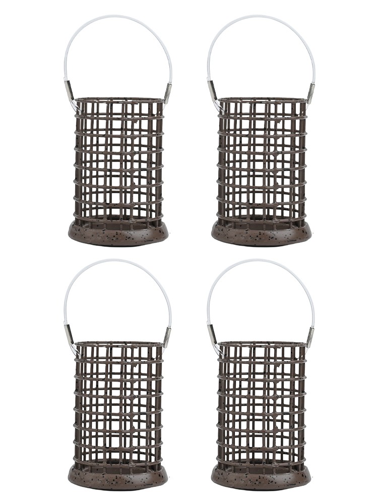 Efficient Bait Cage System for Fish Attracting Includes Four Pieces Design