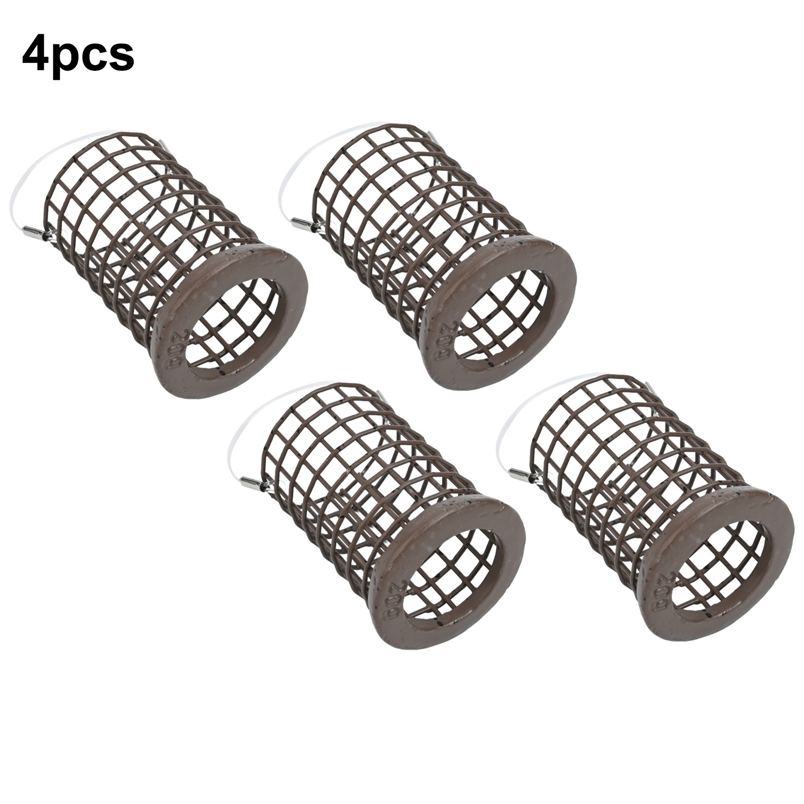 Efficient Bait Cage System for Fish Attracting Includes Four Pieces Design
