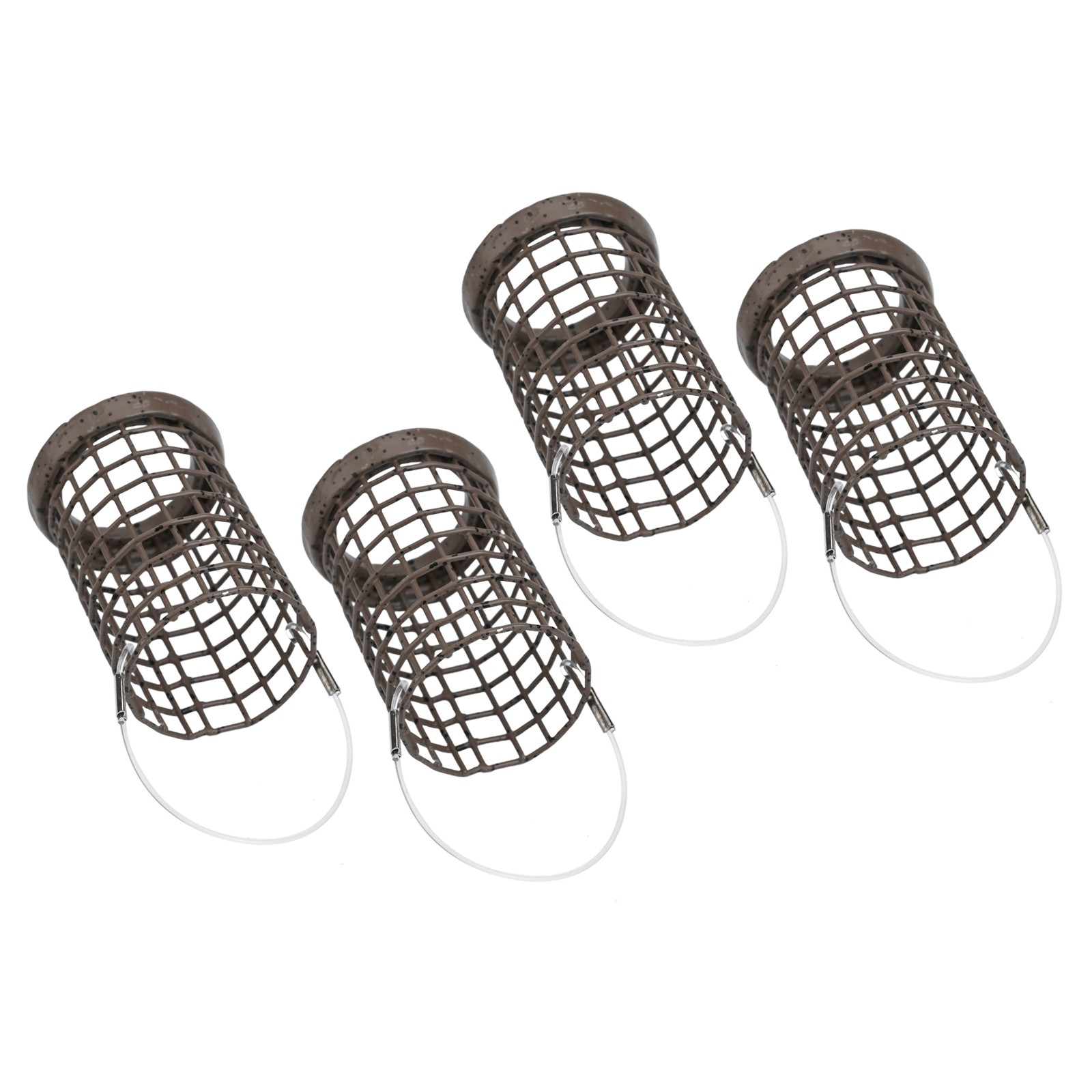 Efficient Bait Cage System for Fish Attracting Includes Four Pieces Design