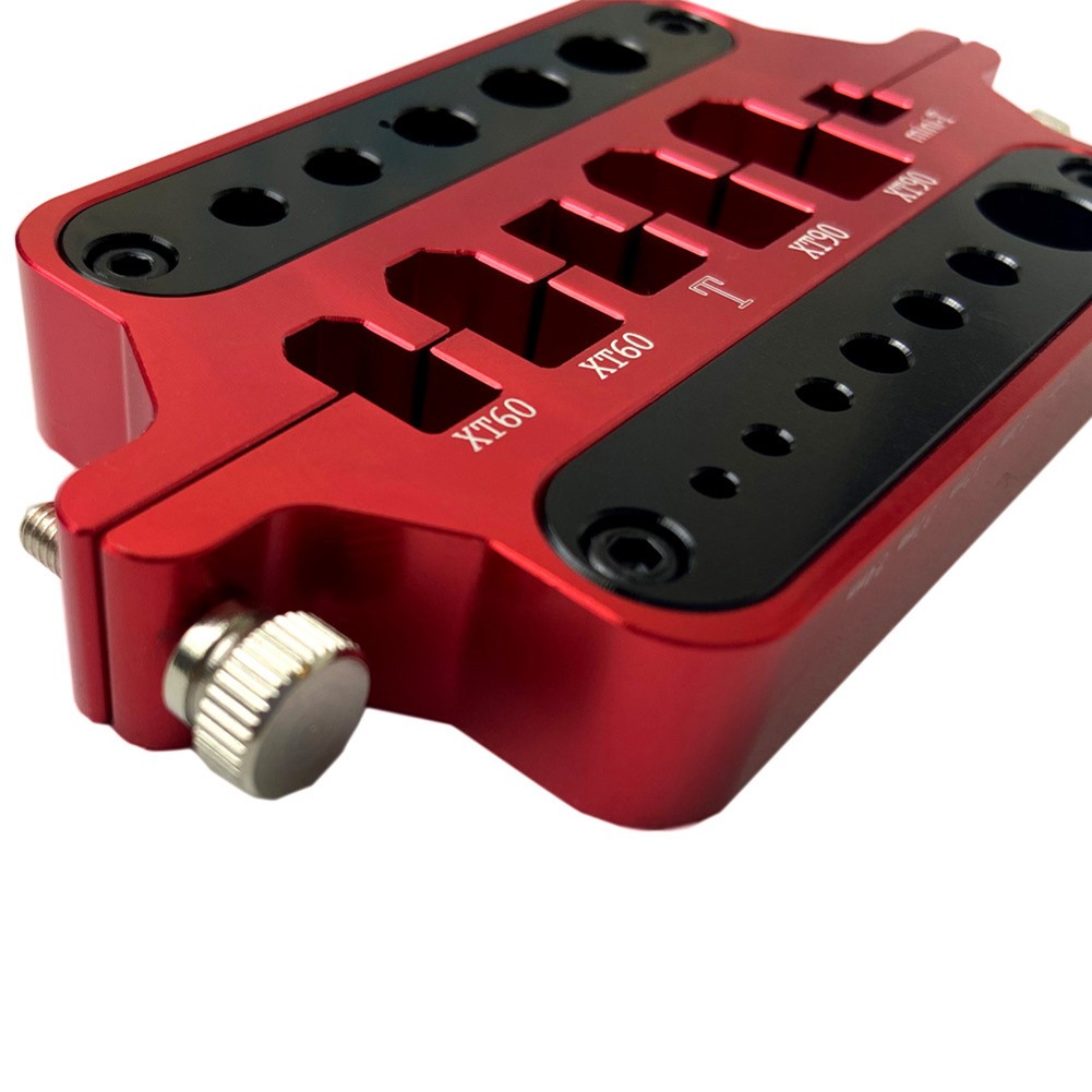 Multi Compatible Aluminum Soldering Station Supporting Various Connector Types