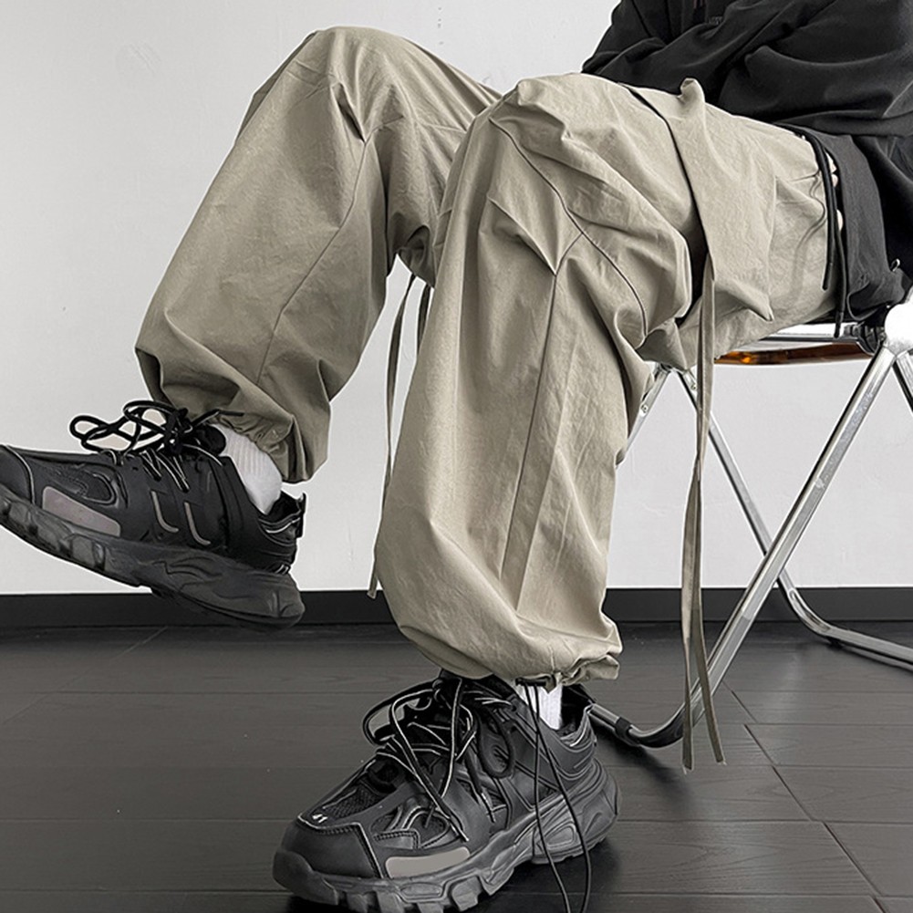 Stylish Men's Cargo Pants with Multi Pockets for Casual Spring Summer Outfits - Picture 15 of 62