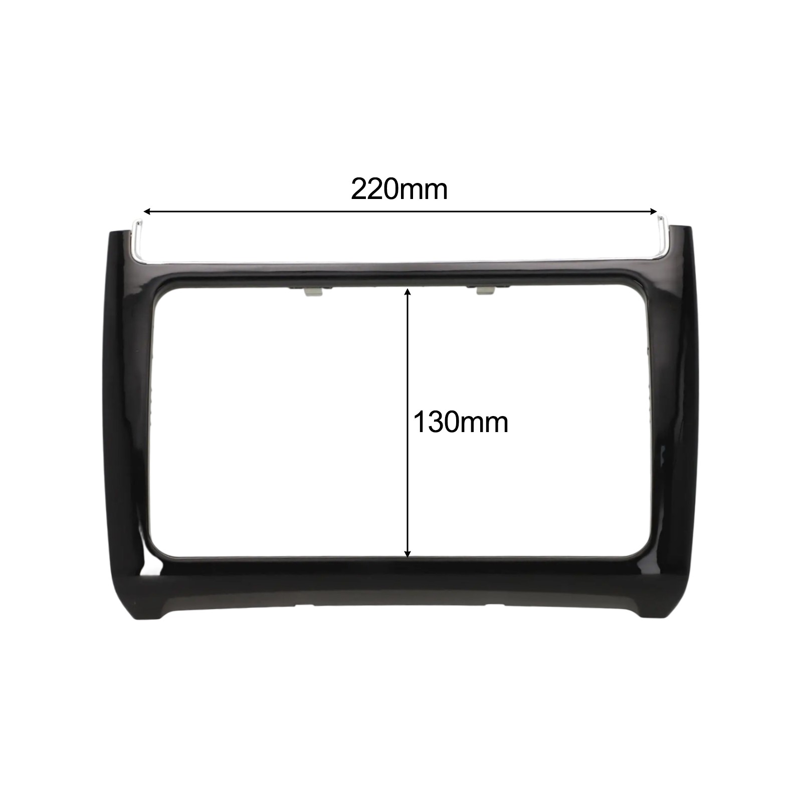 Panel de marco central de tablero para MK5 2014 2017 compatible con radio estéreo de automóvil 2DIN - Imagen 27 de 46