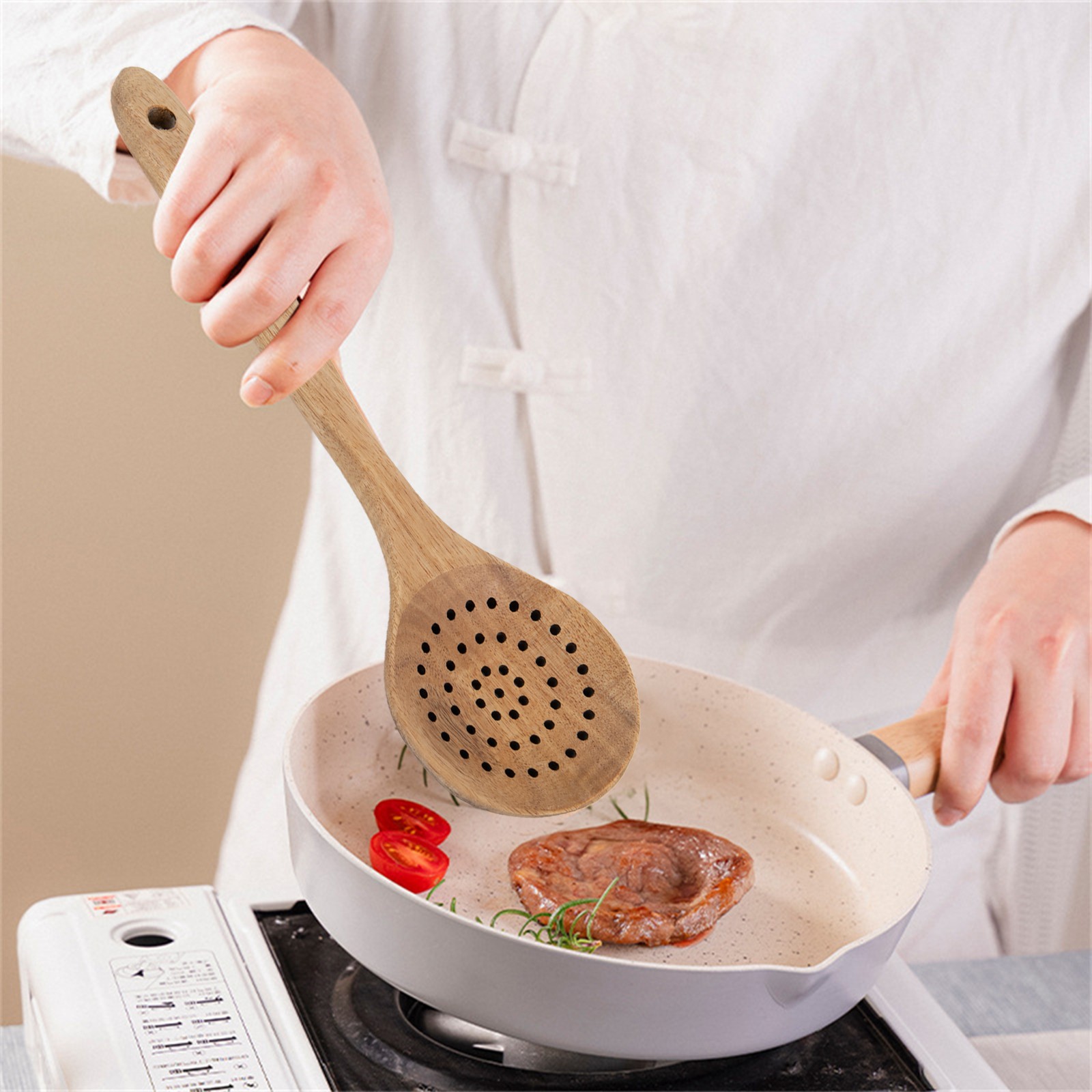 Wooden Spoon Tableware Colander Spatula For Kitchen Tool Cooking Utensils