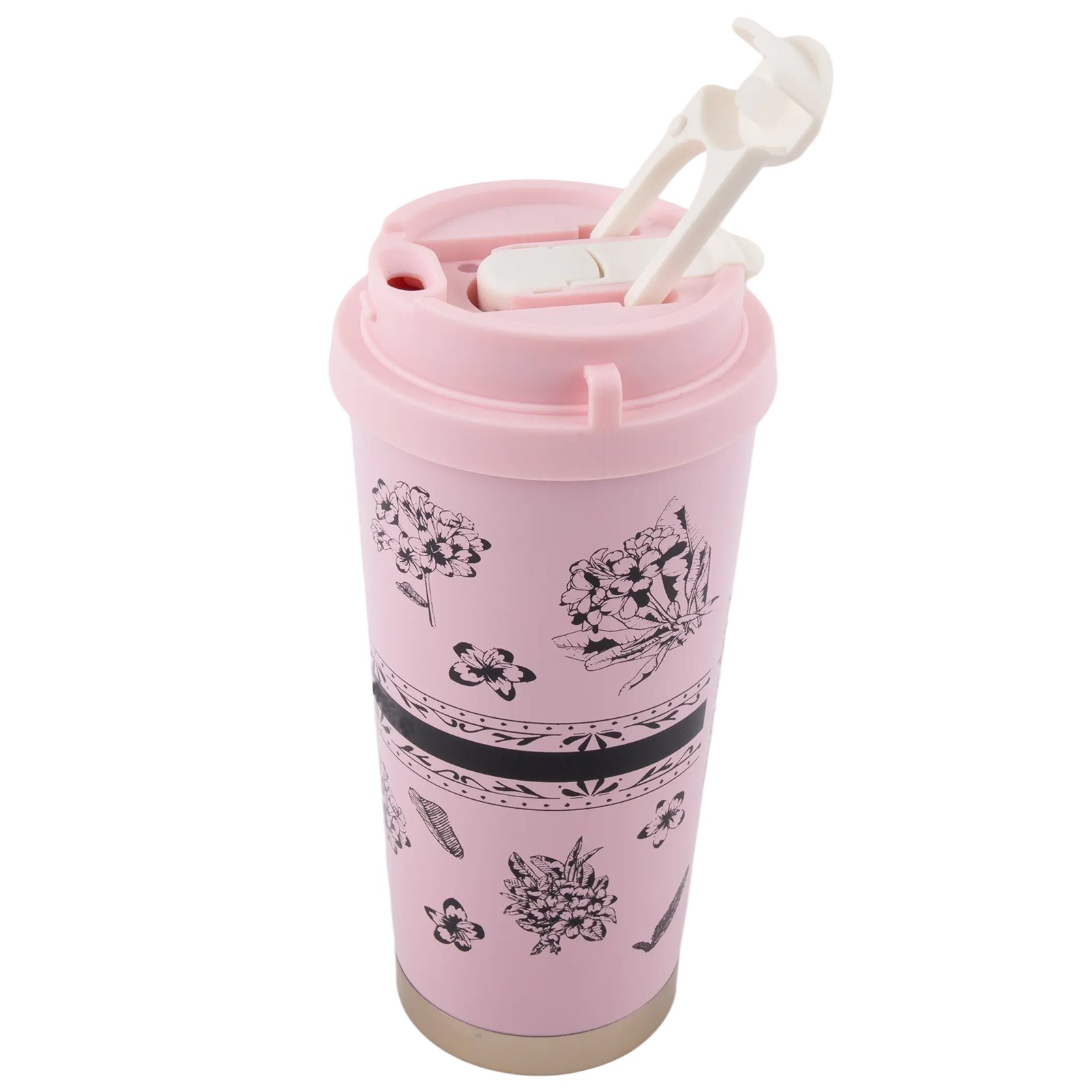 Portable Insulated Travel Mug 18 oz with Silicone Seal for Leak Prevention - Picture 28 of 34