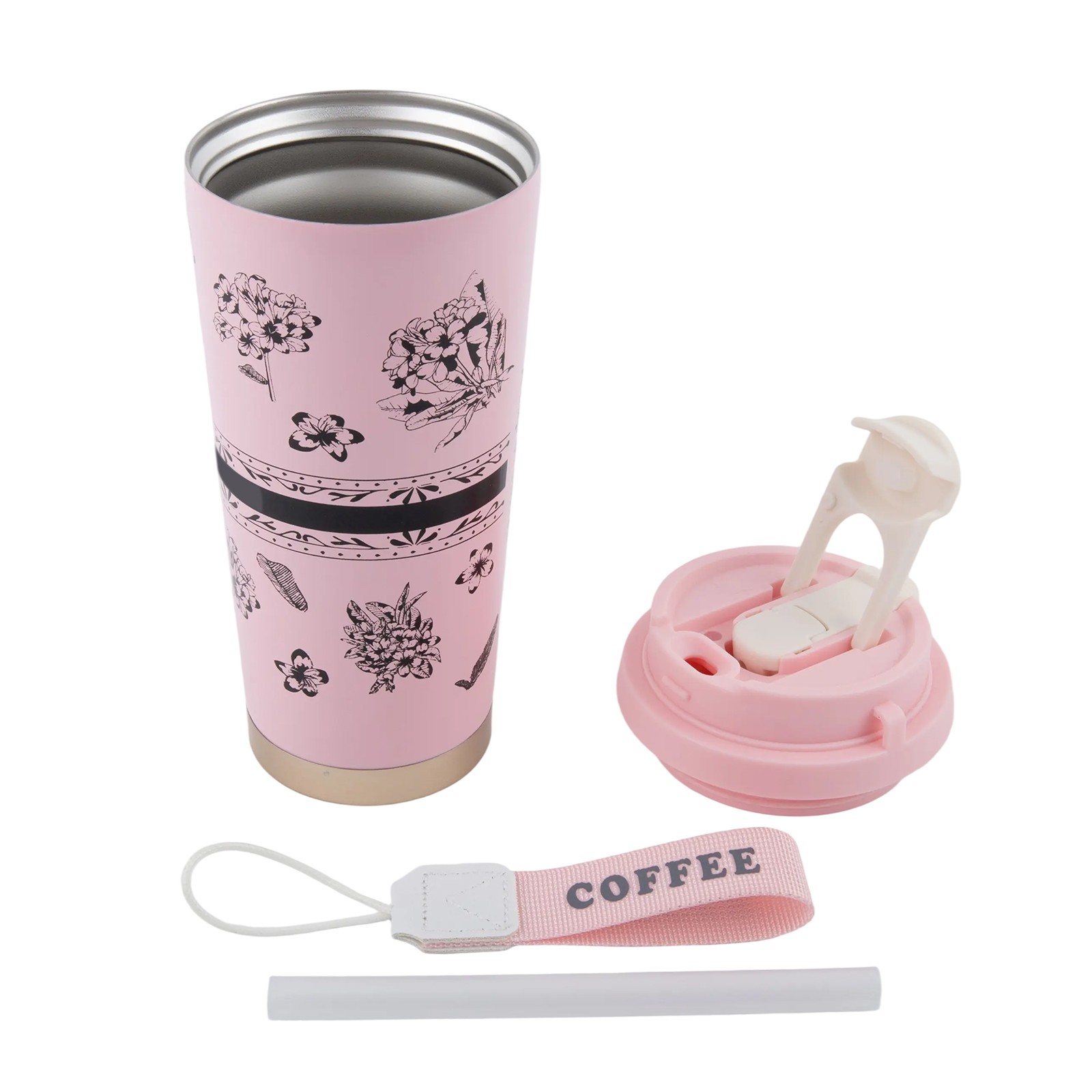 Portable Insulated Travel Mug 18 oz with Silicone Seal for Leak Prevention - Picture 31 of 34