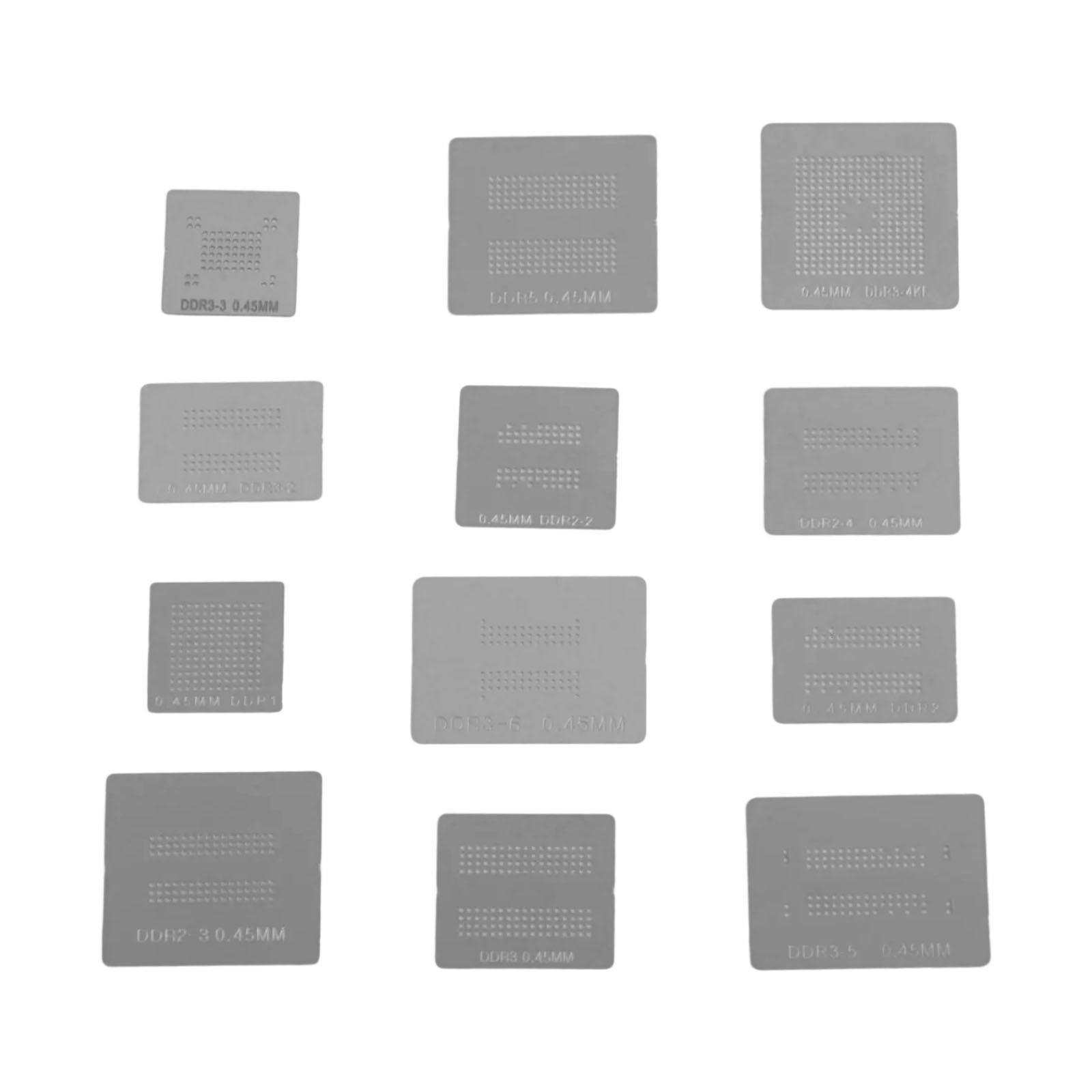 Soldering Toolset Including High Temperature Resistant Stencils and Holders
