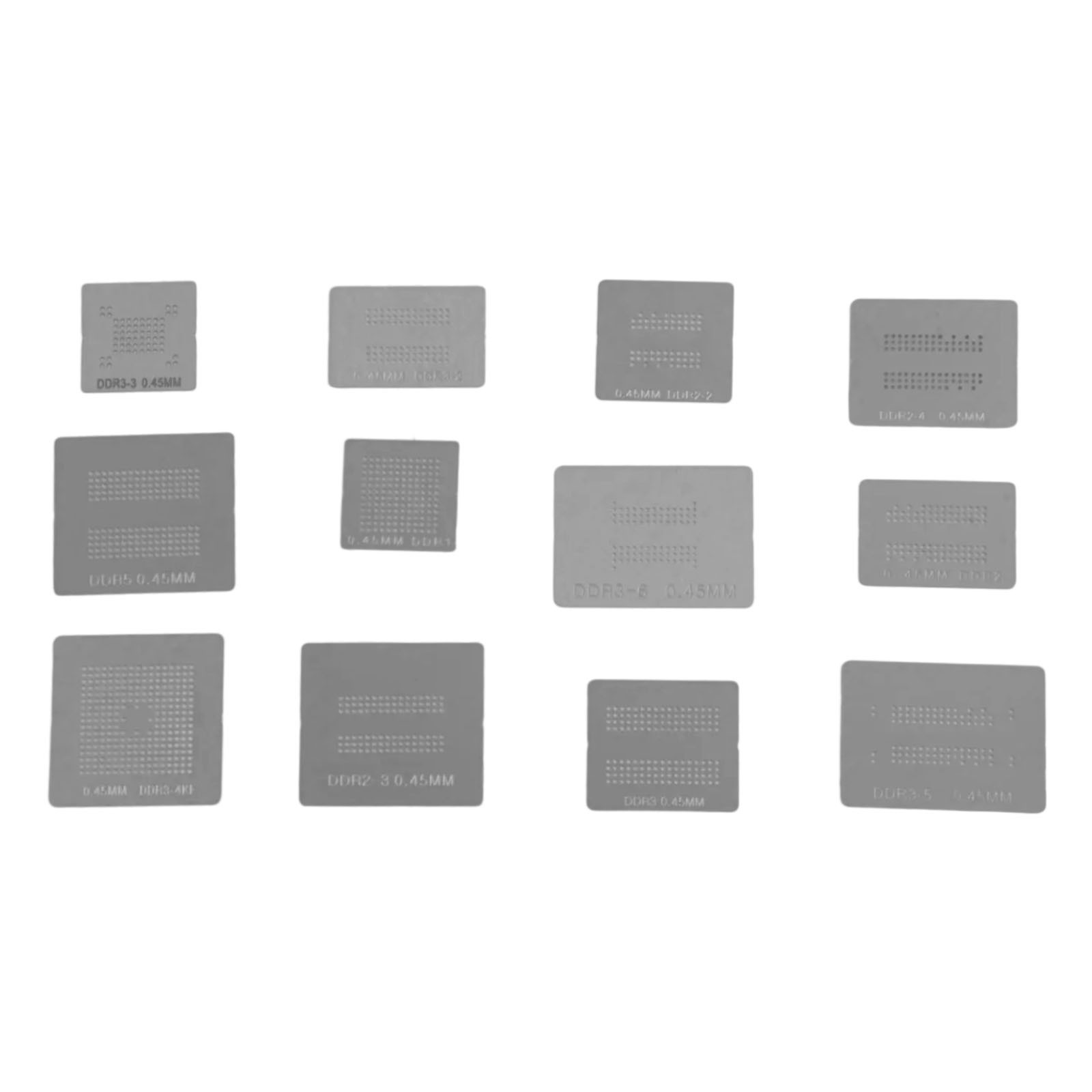 Soldering Toolset Including High Temperature Resistant Stencils and Holders