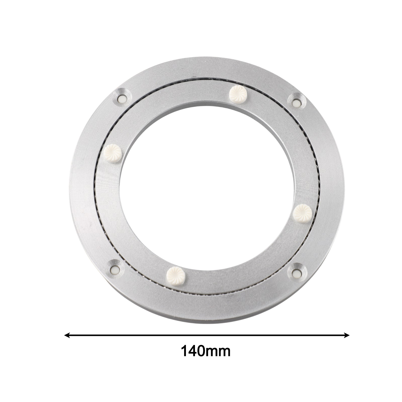 Robust Glass Turntable Base for Dining Tables with Non Slip Rubber Base - Bild 15 von 32