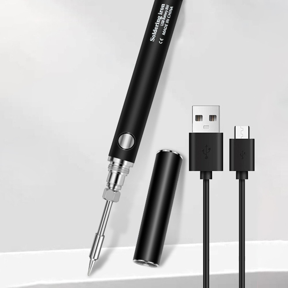 User Friendly Cordless Soldering Iron Kit with Adjustable Temperature Levels