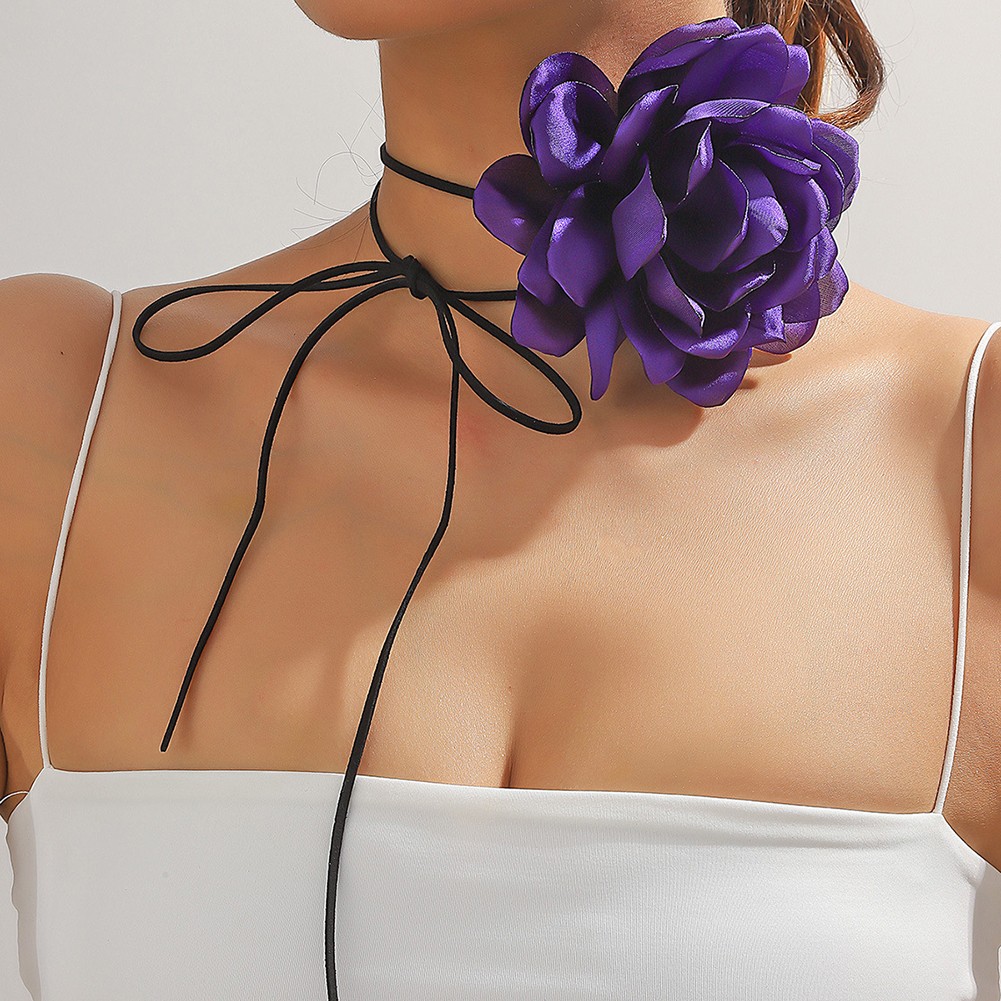 Elegant Velvet Necklace With Unique Handmade For Collectors - Picture 15 of 36