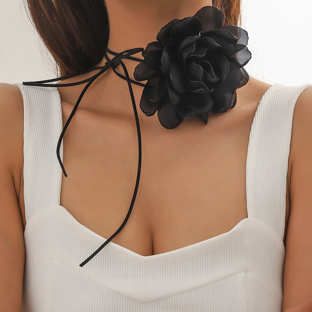 Elegant Velvet Necklace With Unique Handmade For Collectors - Picture 13 of 36