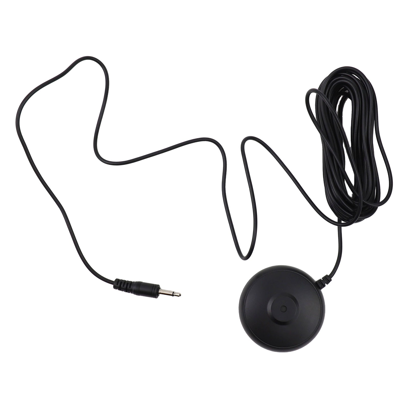 Cubilux 3,5 mm TRS Line Out zu Mikrofon In Attenuator Kabel, Line Level zu Mic Level Dämpfung mit Rollregler, für DSLR Kamera Camcorder Recorder, 30 cm