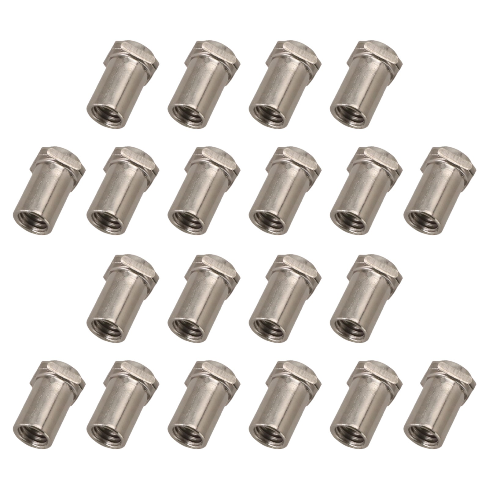 Trommelschrauben Und Muttern Set – 20 Stück, M5, Aus Metall – Für Snaredrum & Trommelwartung