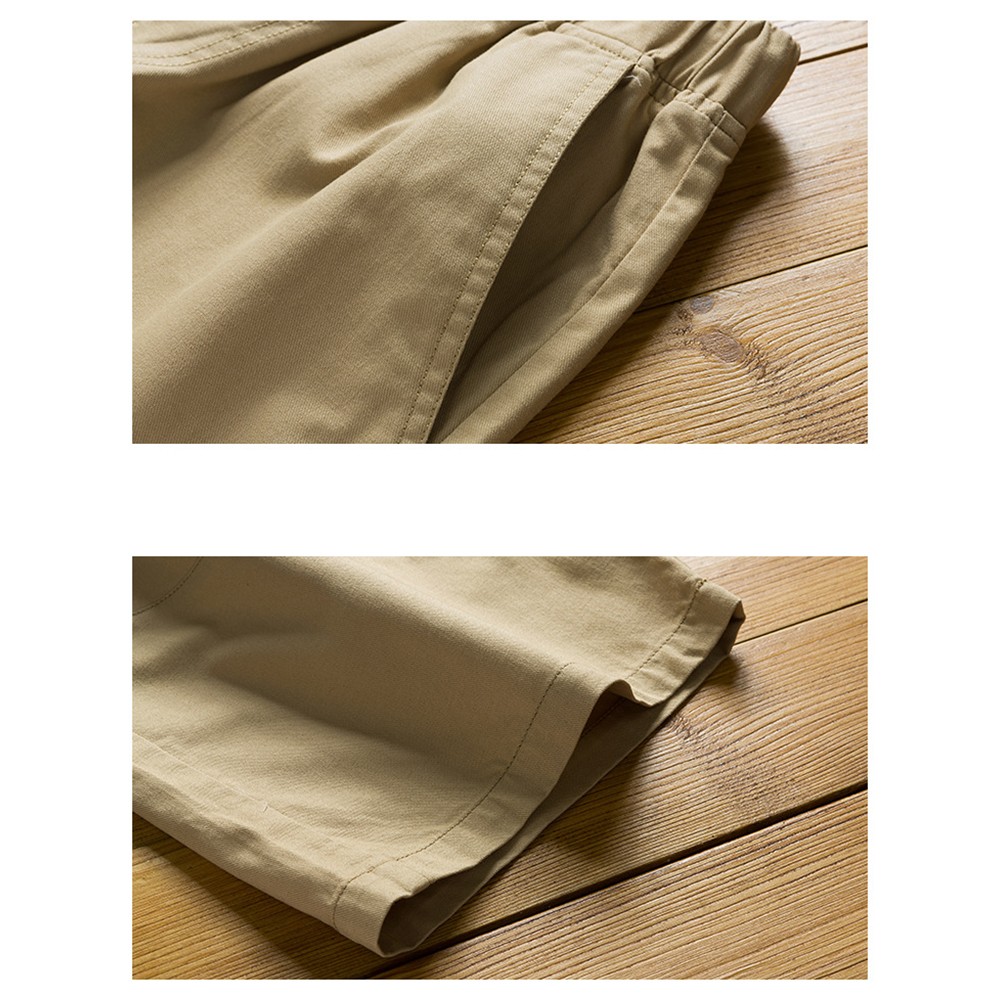Functional Men's Casual Outdoor Shorts with Five Pockets and Easy Fit Style - Picture 19 of 26