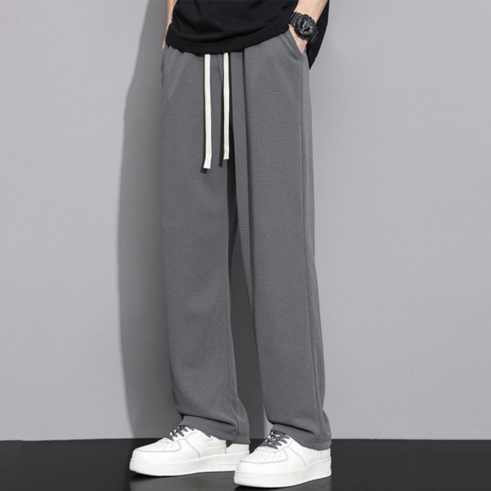 Herren Waffel Trainingshose im koreanischen Stil für ultimativen Komfort und Stil - Bild 12 von 27