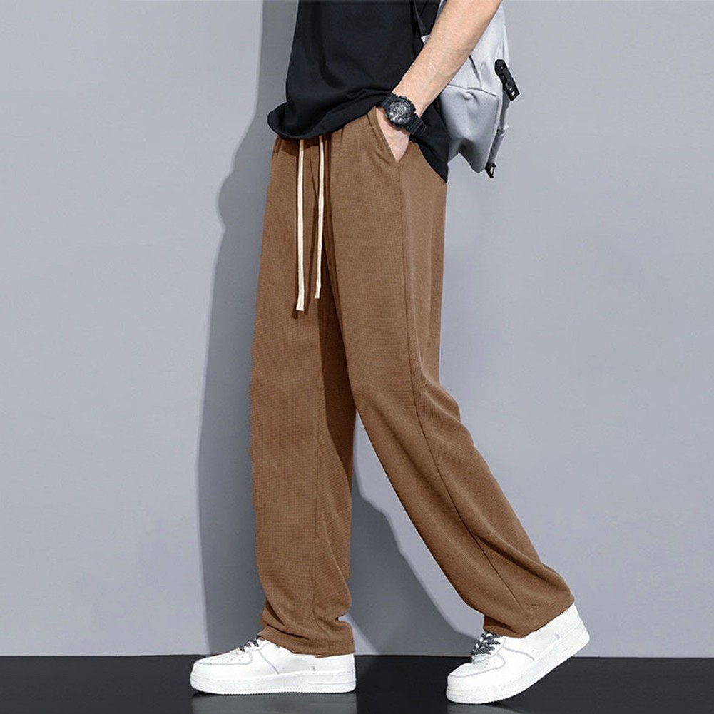 Herren Waffel Trainingshose im koreanischen Stil für ultimativen Komfort und Stil - Bild 25 von 27