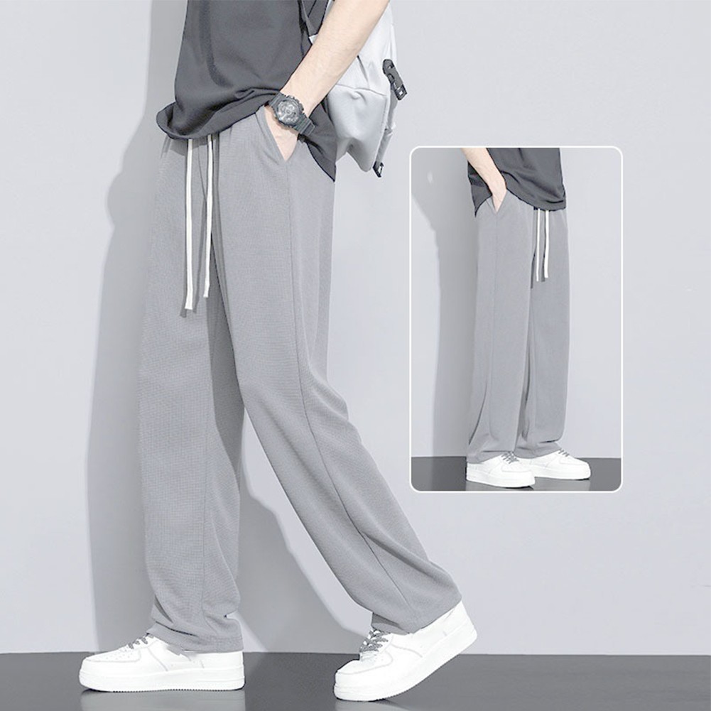 Herren Waffel Trainingshose im koreanischen Stil für ultimativen Komfort und Stil - Bild 24 von 27