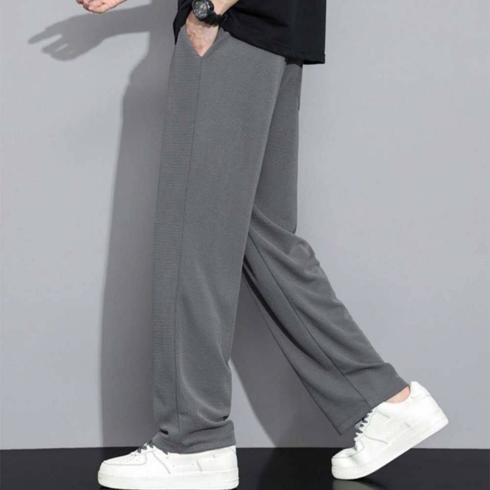 Herren Waffel Trainingshose im koreanischen Stil für ultimativen Komfort und Stil - Bild 15 von 27