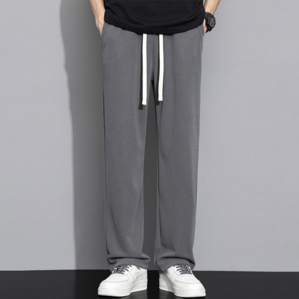 Herren Waffel Trainingshose im koreanischen Stil für ultimativen Komfort und Stil - Bild 17 von 27
