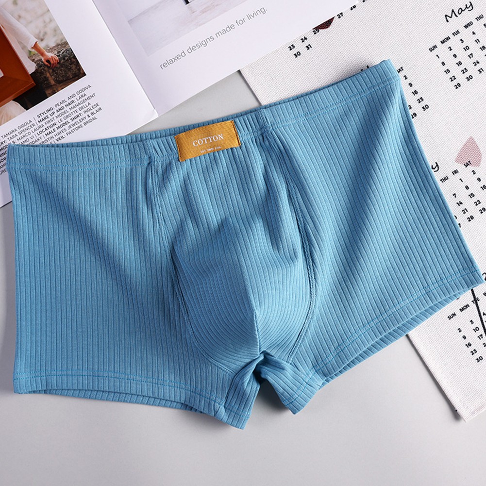 Boxer homme coton slip élégant sous vêtement malle coupe confortable M 2XL - Picture 13 of 16