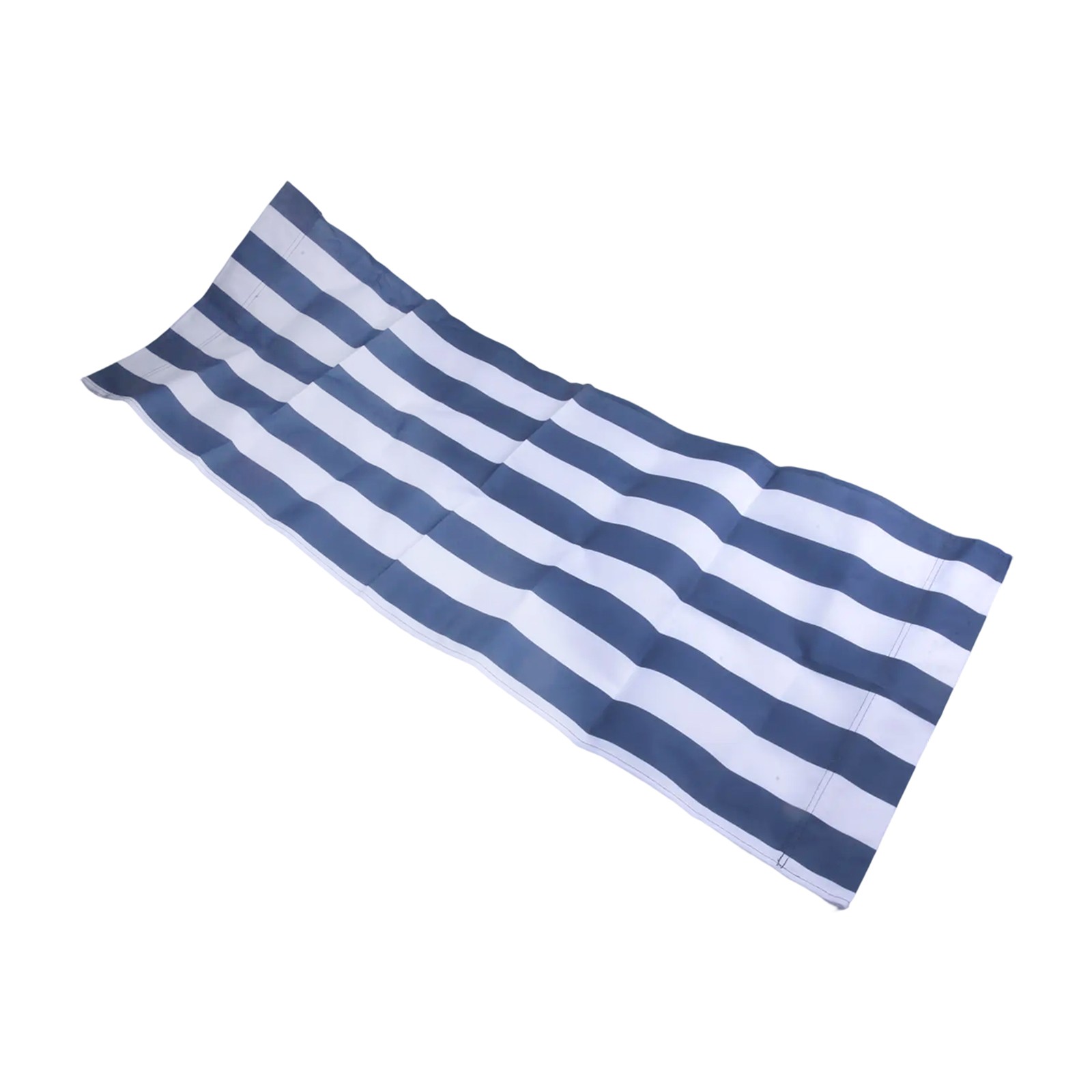 Tela de repuesto para tumbona de playa tela de poliéster 120x44 cm blanco y azul - Imagen 32 de 43