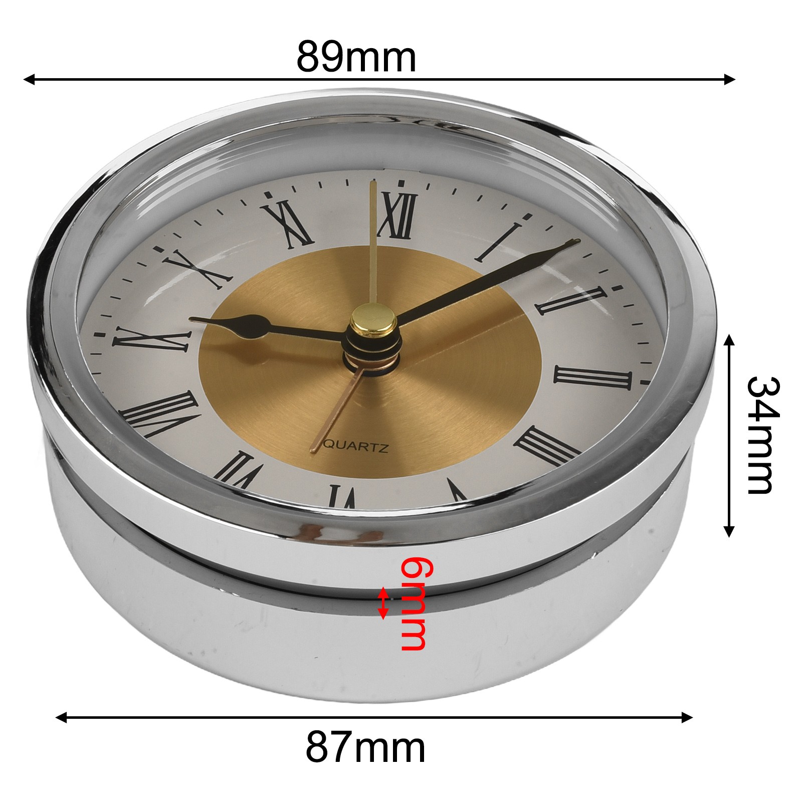 Simplify Your For DIY Projects with an 89MM Replacement Clock Movement