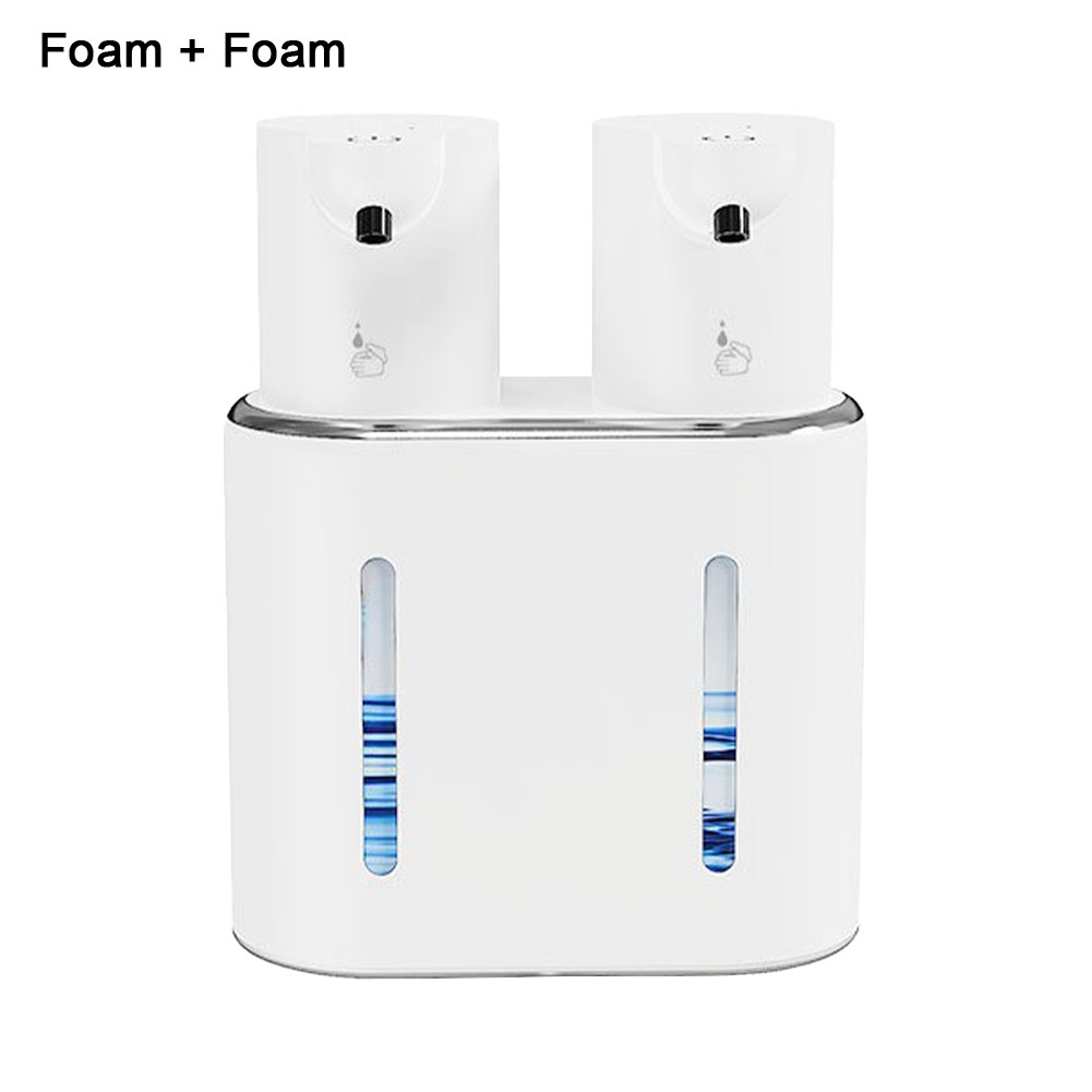 Hygienic Touchless Soap Dispenser with Dual Head Design for Convenience - Picture 11 of 28