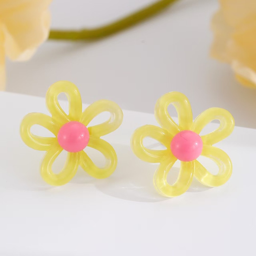 Color Contrasting Necklace for Girls Elegant and Unique Acrylic Jewelry - Picture 21 of 21