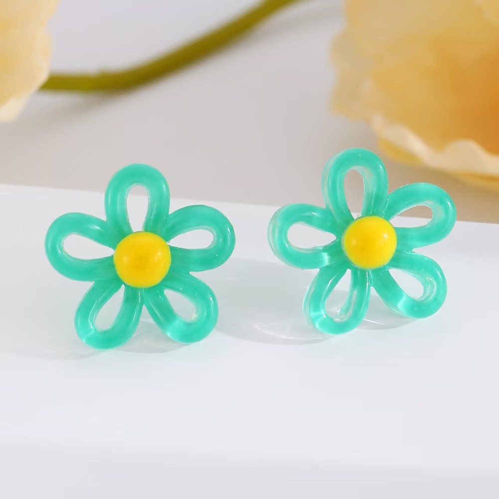 Color Contrasting Necklace for Girls Elegant and Unique Acrylic Jewelry - Picture 19 of 21