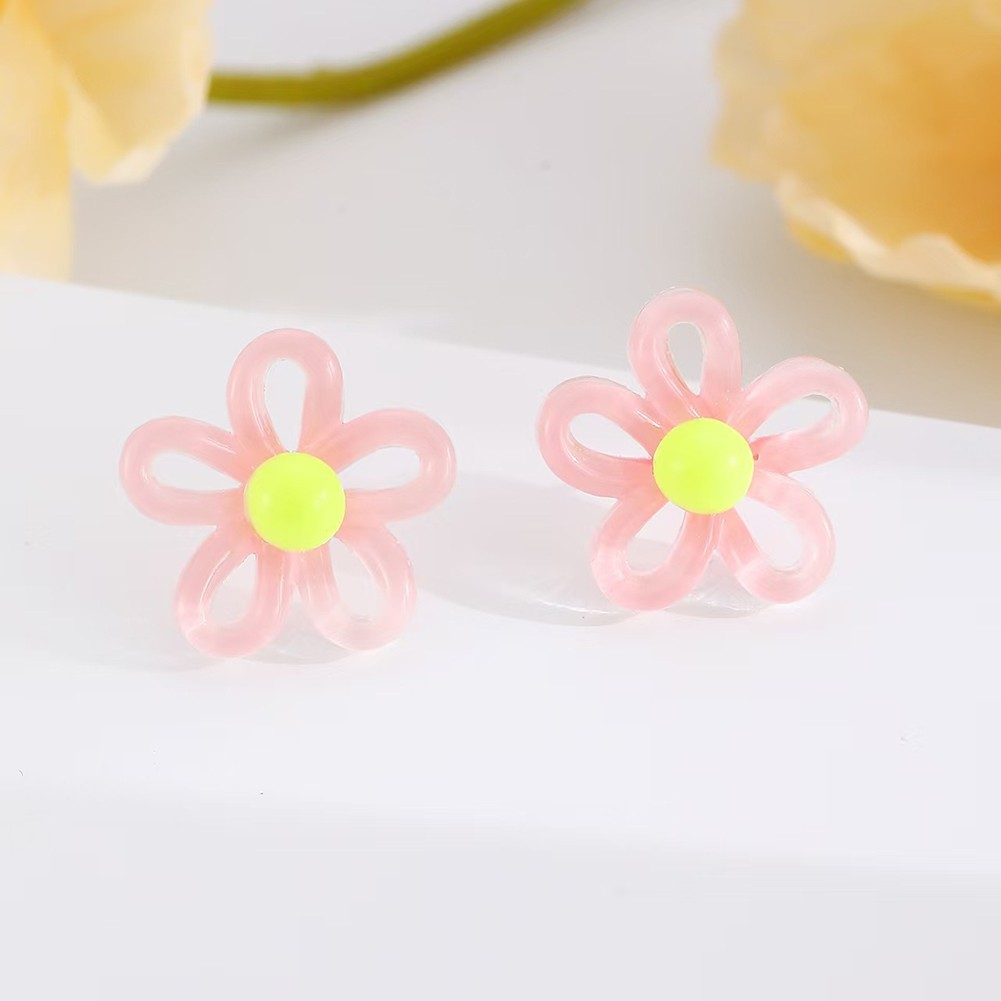 Color Contrasting Necklace for Girls Elegant and Unique Acrylic Jewelry - Picture 18 of 21